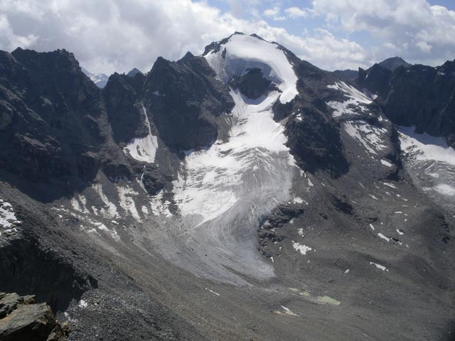 Große Angelusspitze von der Tschenglser Hochwand aus (22. Juli)