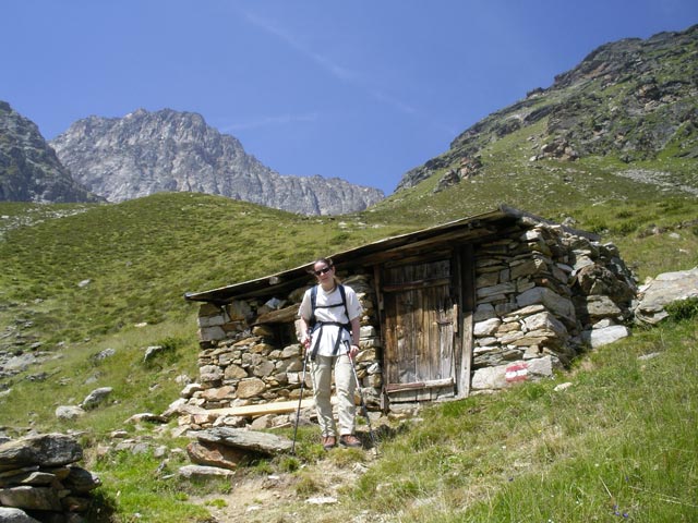 Daniela bei der Sch&auml;ferh&uuml;tte (23. Juli)
