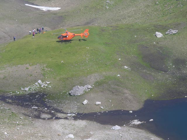 zwischen Schwarzer Milz und M&auml;delegabel (4. Aug.)