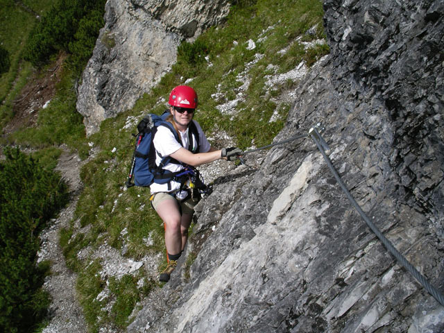 Klettersteig S&uuml;d: Daniela