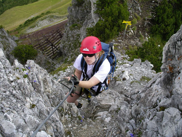 Gratklettersteig: Daniela