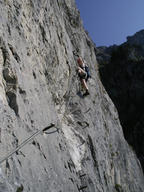 Kaiser Franz Joseph-Klettersteig: Daniela