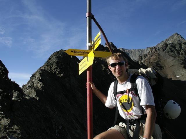 Ich am Wei&szlig;maurachjoch, 2.953 m (24. Aug.)