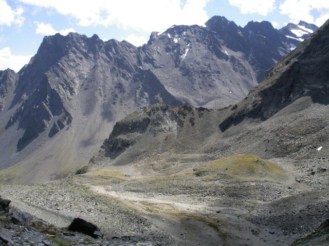S&uuml;dliches Luibiskarle vom Sandj&ouml;chl aus (25. Aug.)