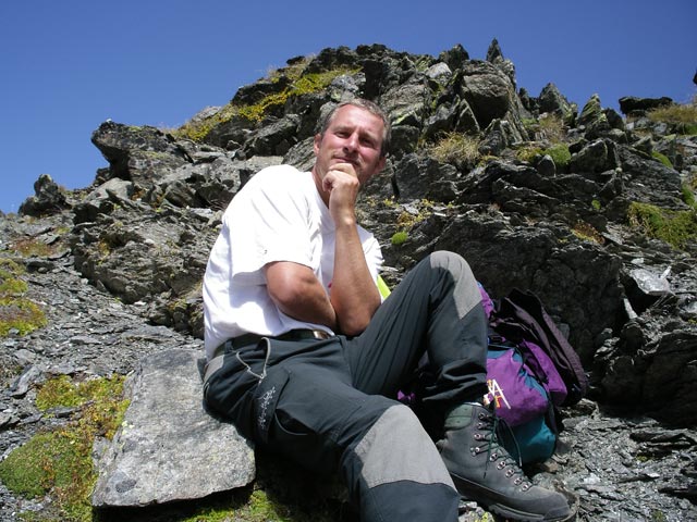 Erich am Sandjöchl, 2.826 m (25. Aug.)