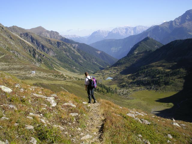 Erich auf Weg 911 zwischen Fernerkar und Frischmannh&uuml;tte (26. Aug.)