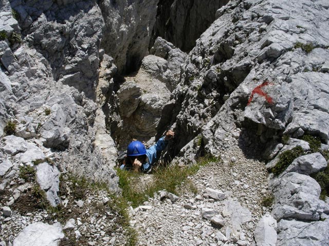 Irene zwischen Forc. delle Cenge und Hochstelle