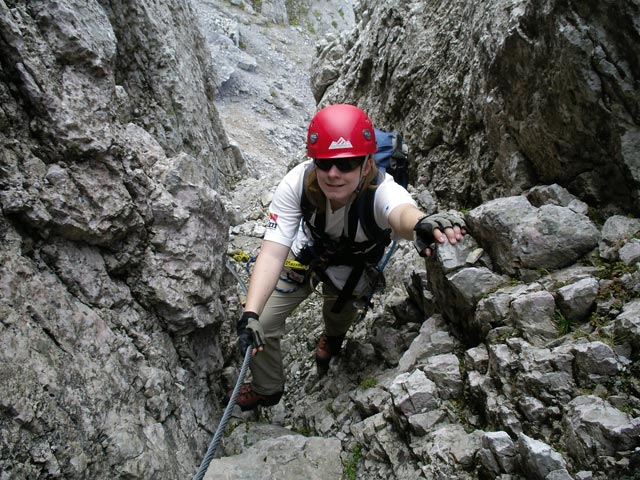 Feistringstein-Klettersteig: Daniela