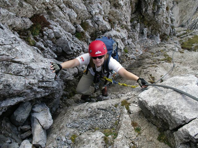 Feistringstein-Klettersteig: Daniela