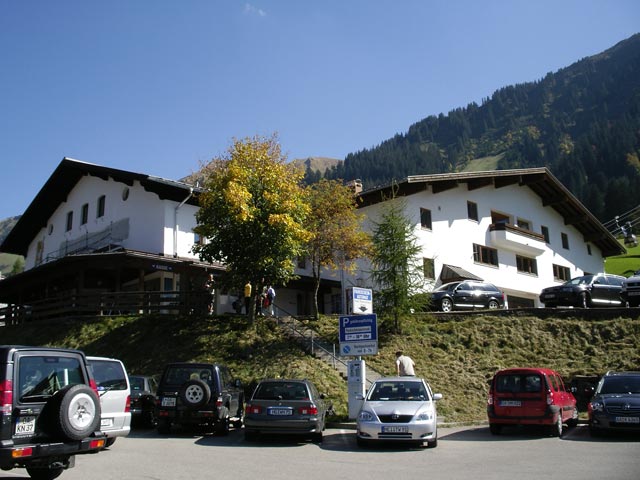 Talstation der Kanzelwand-Bahn