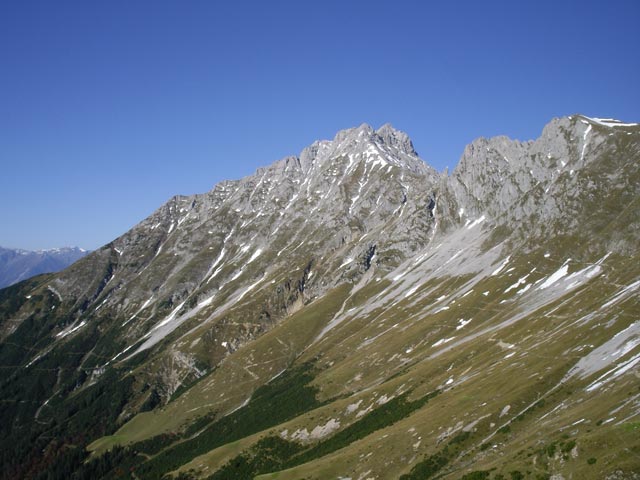 Vordere Brandjochspitze vom Grubegg aus