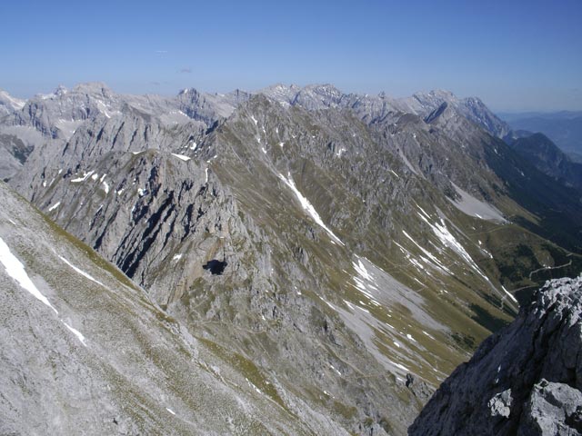 Innsbrucker Klettersteig vom Vordere Brandjochspitze-S&uuml;dgrat aus