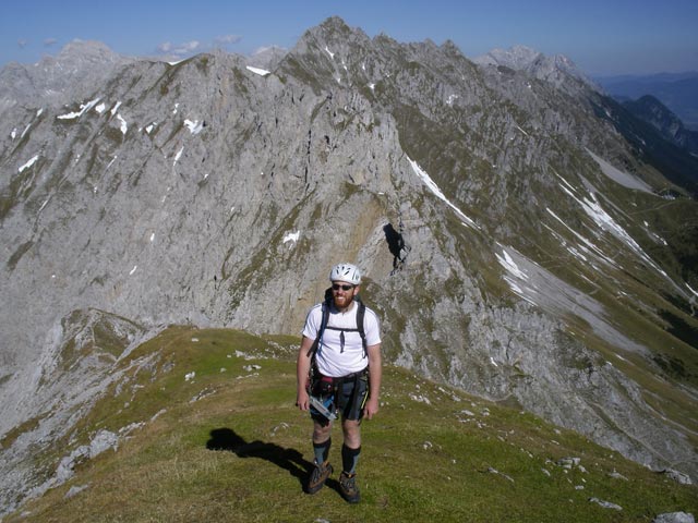 Andreas zwischen Frau-Hitt-Sattel und Julius-Pock-Weg