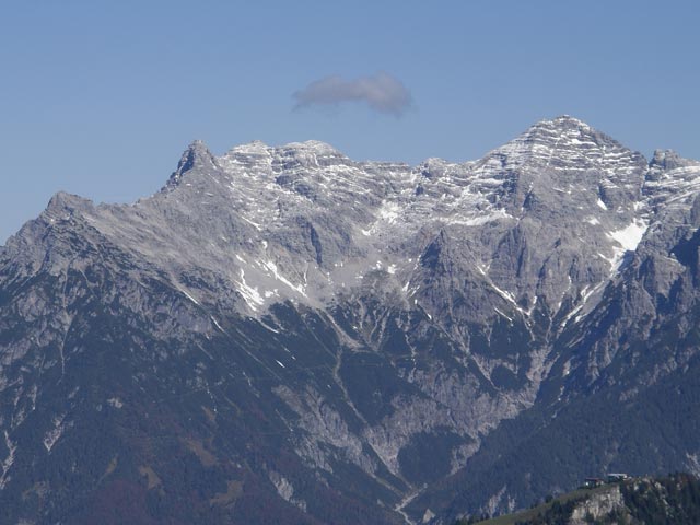 Nurracher H&ouml;henweg vom L&auml;rchfilzkogel aus (29. Sept.)