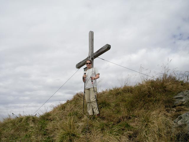 Daniela am Wei&szlig;kopfkogel, 1.970 m (30. Sept.)