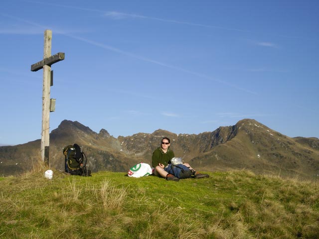 Daniela am Laubkogel, 1.760 m (30. Sept.)
