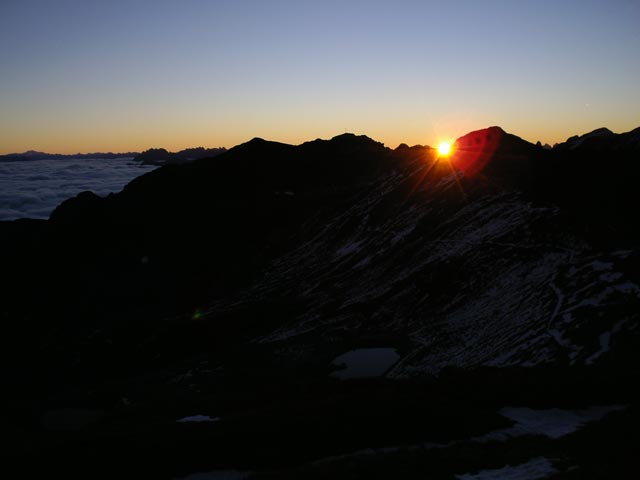 vom Hornischegg Richtung Osten (7. Okt.)