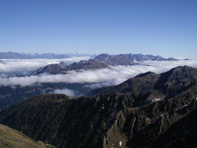 Lienzer Dolomiten vom Eisenreich aus (7. Okt.)