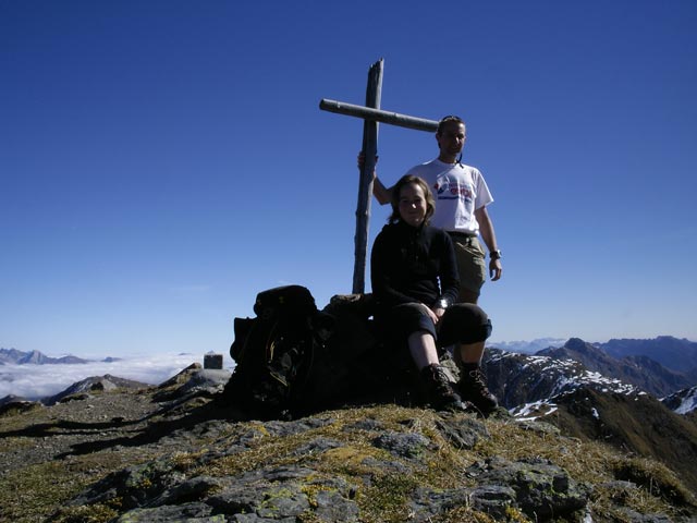 Irene und ich am Eisenreich, 2.665 m (7. Okt.)