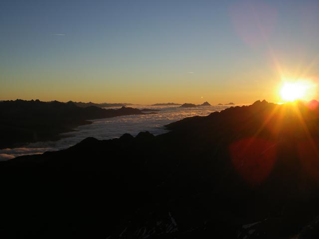 von der Großen Kinigat Richtung Nordosten (8. Okt.)