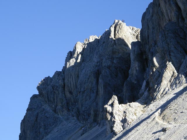 Große Kinigat vom Filmoorsattel aus (8. Okt.)