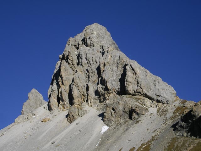 Große Kinigat von der Filmoor-Standschützen-Hütte aus (8. Okt.)