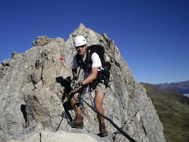 Filmoorhöhe-Klettersteig: Ich (8. Okt.)