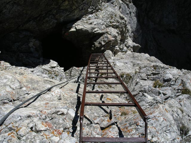 Filmoorhöhe-Klettersteig: Leiter (8. Okt.)
