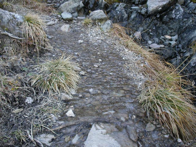 Weg 461 im Porzekar (8. Okt.)