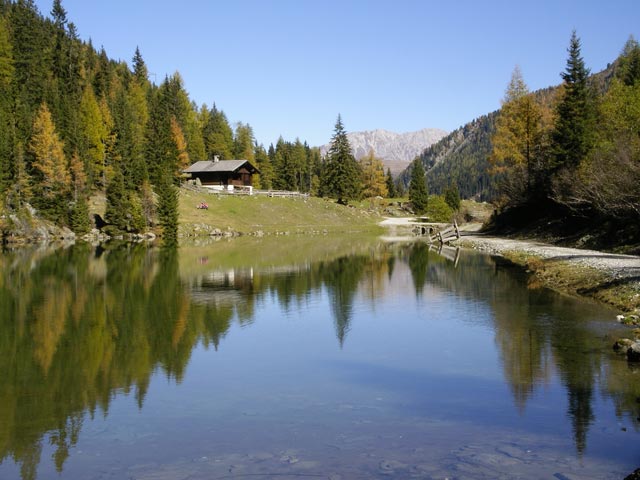 Klapfsee, 1.642 m (8. Okt.)