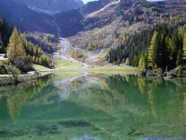 Klapfsee, 1.642 m (8. Okt.)