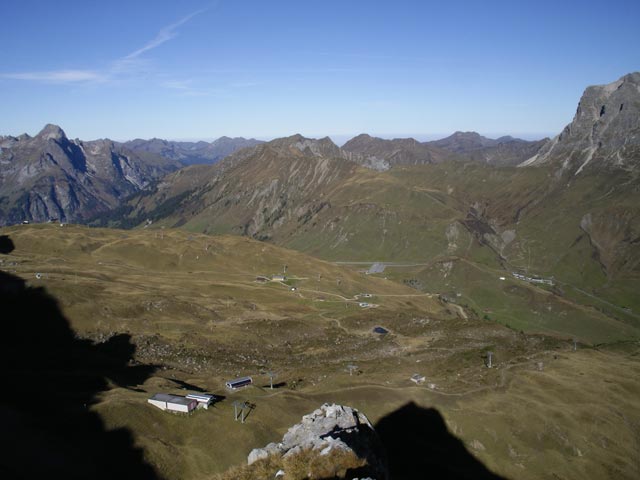 Hochtannbergpa&szlig; vom Warther Horn aus