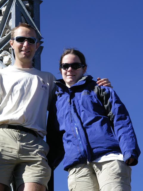 Ich und Daniela am Karhorn, 2.416 m