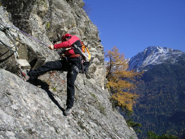 Erhard vor der Schl&uuml;sselstelle