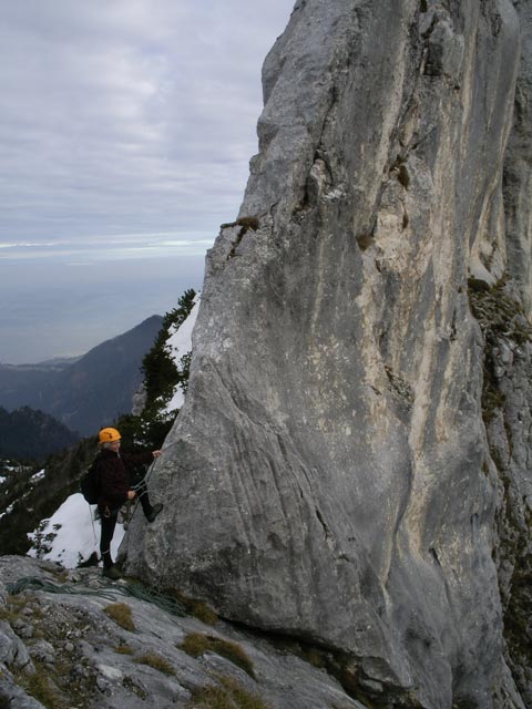 &Uuml;berschreitung: Erika am Fu&szlig; des Gmelchturms
