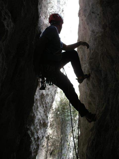 'Via Calliope': Erhard in der 1. Seill&auml;nge (4. Nov)