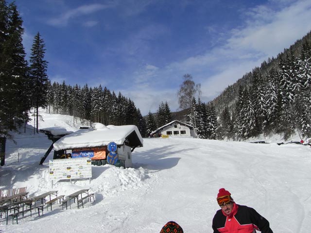 Talstation des Lammeralmlifts