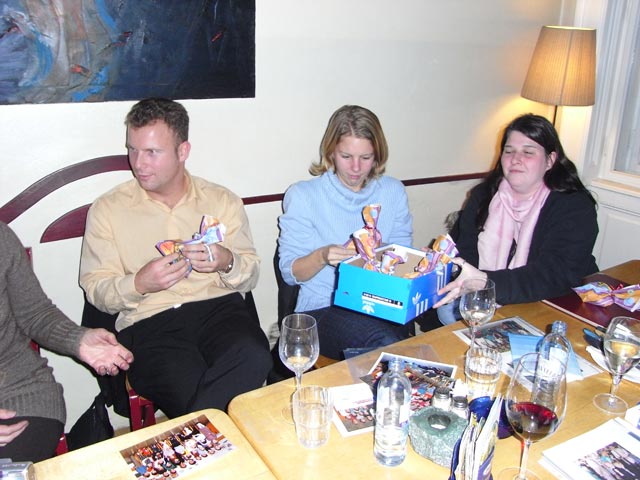 Michael, Cornelia und Isabella im Hopfhaus