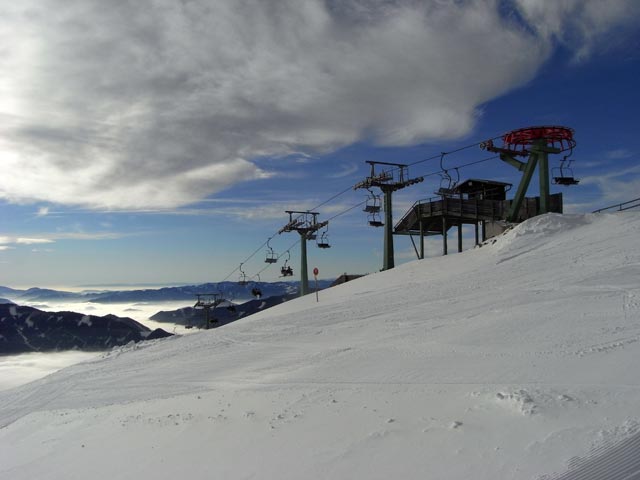 Bergstation des 3-er Sessel