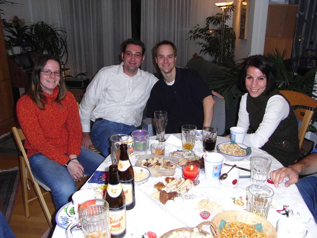 Daniela, ?, Florian und ?