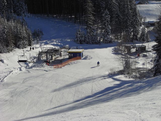 Talstation der 4er Sessellifte S&ouml;lnreit und Hennesteck, 895 m
