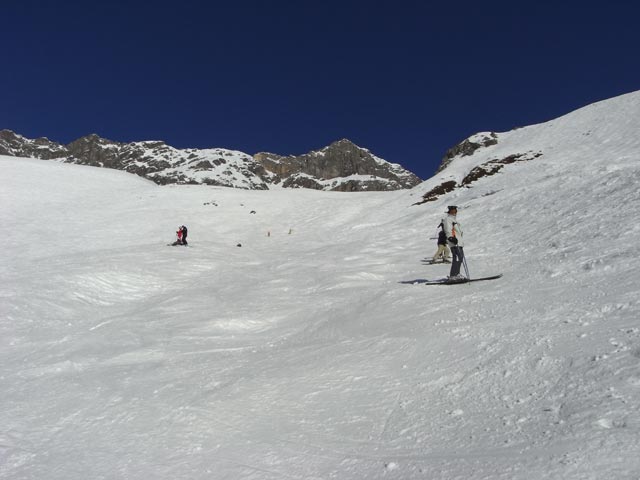 Daniela auf der Mattunskiroute (27. Dez.)