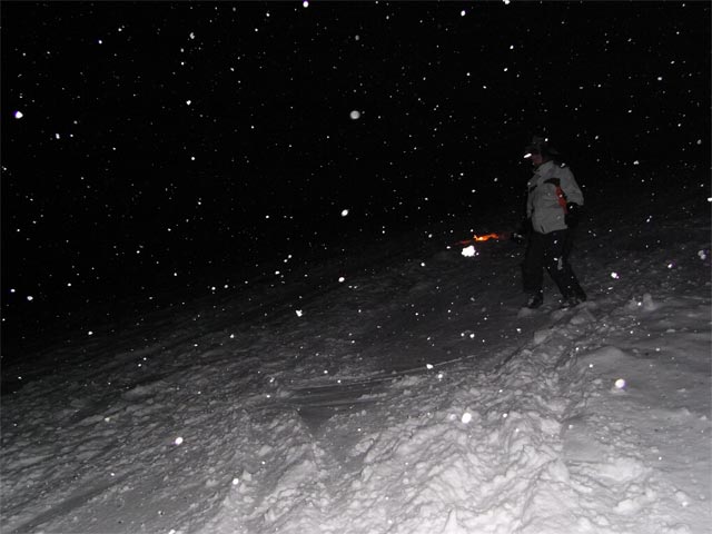 Daniela am H&uuml;ttenhang (1. J&auml;n.)