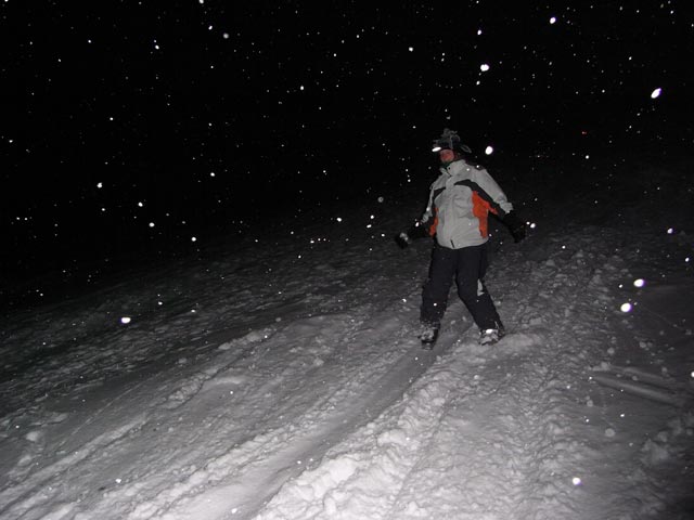 Daniela am Hüttenhang (1. Jän.)