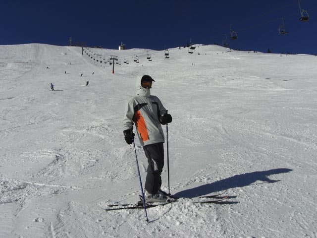 Daniela am Steilhang