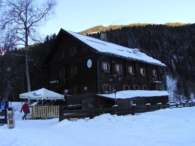 Oberlandh&uuml;tte, 1.014 m (11. Feb.)