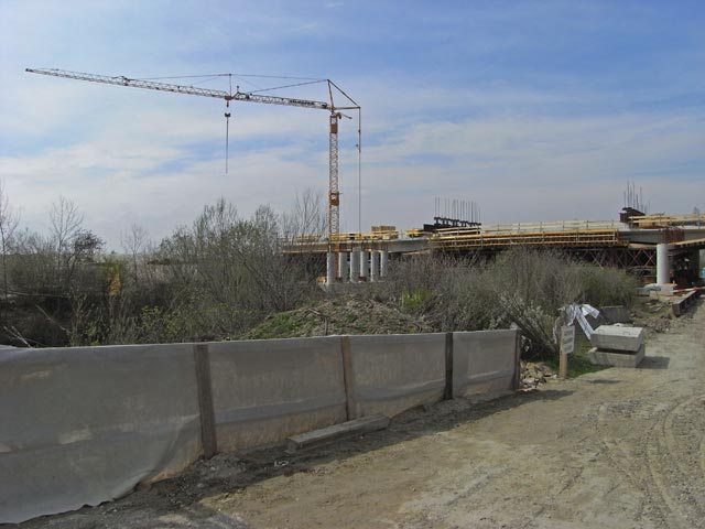Br&uuml;cke &uuml;ber den Marchfeldkanal