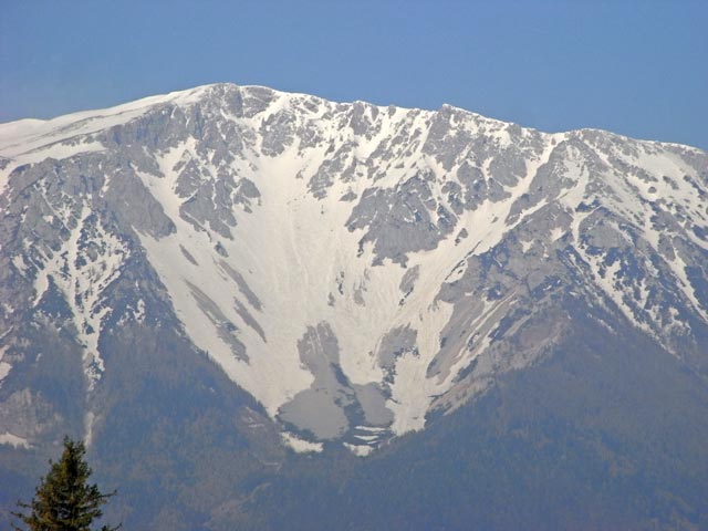 Breite Ries vom Bahnhof Puchberg am Schneeberg aus