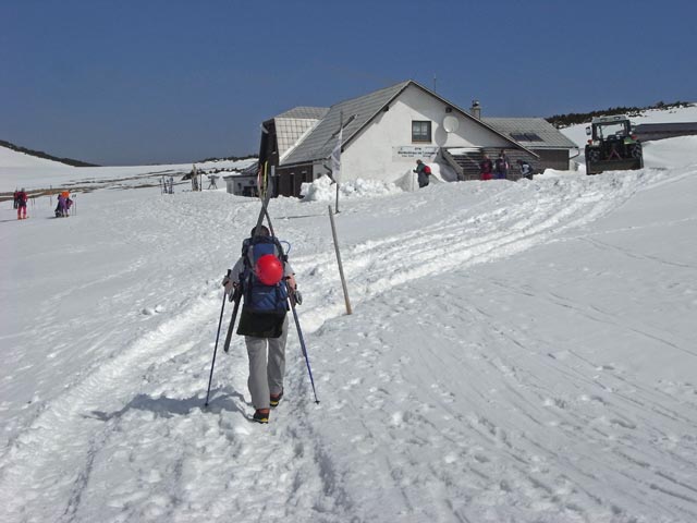 Daniela beim Damb&ouml;ckhaus, 1.810 m