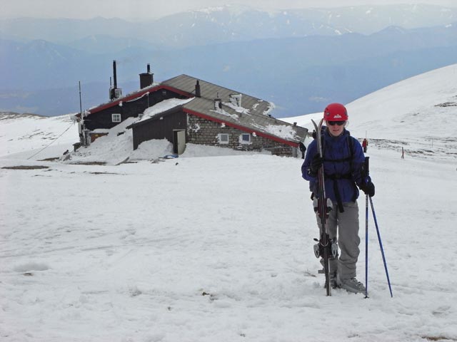 Daniela bei der Fischerh&uuml;tte, 2.049 m